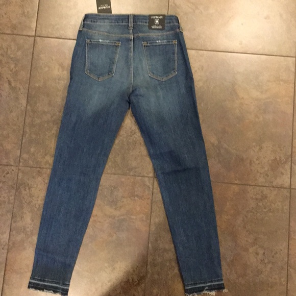 Sale🔹Just Black High Rise Released Hem Skinny - Picture 5 of 5